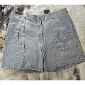 Cabelas Men's 7-Pocket Hiker Cargo Shorts Gray 42